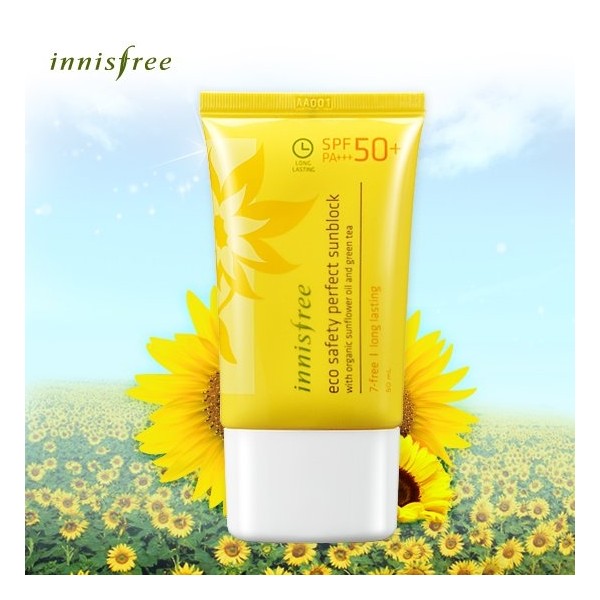 Kem chống nắng Innisfree Eco Safety Perfect Sunblock SPF 50++ - Kem chong nang Innisfree Eco Safety Perfect Sunblock SPF 50++